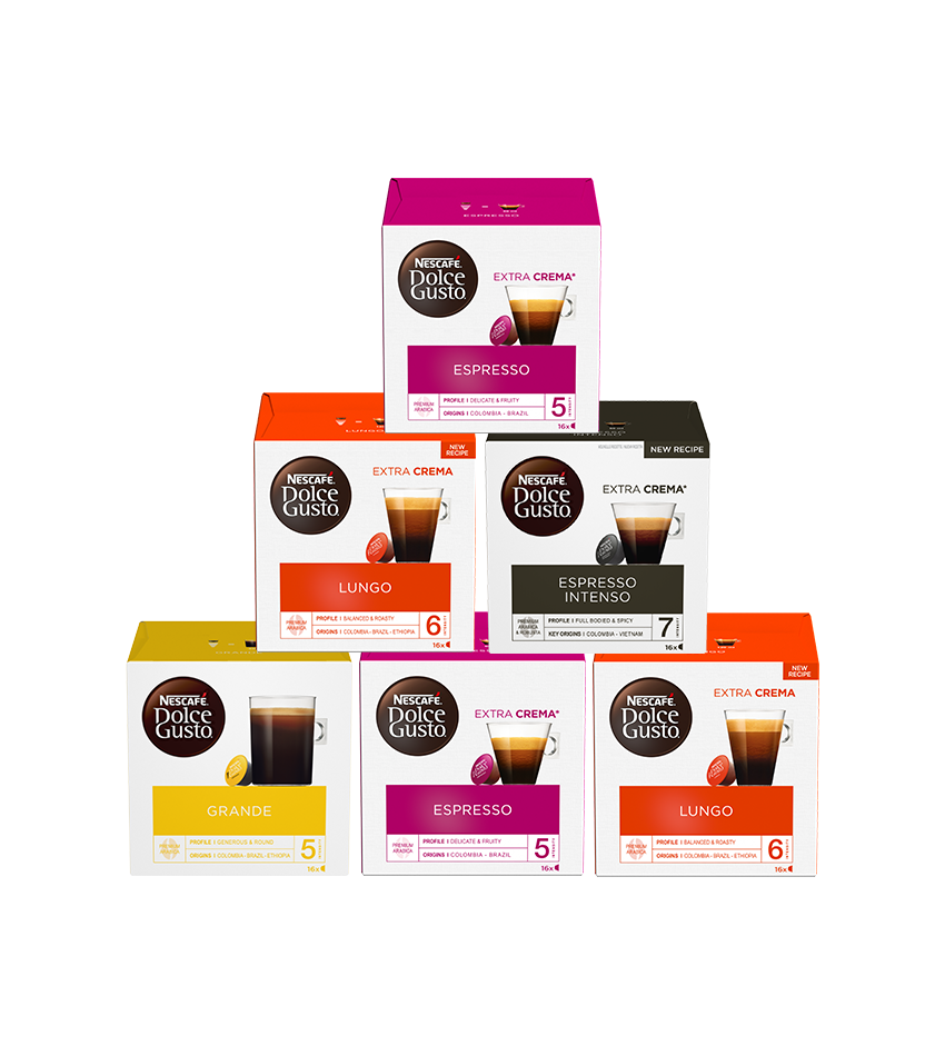 Nescafé Dolce Gusto Espresso Barista - Café - 96 Capsules (Pack de 6 boîtes  x 16)