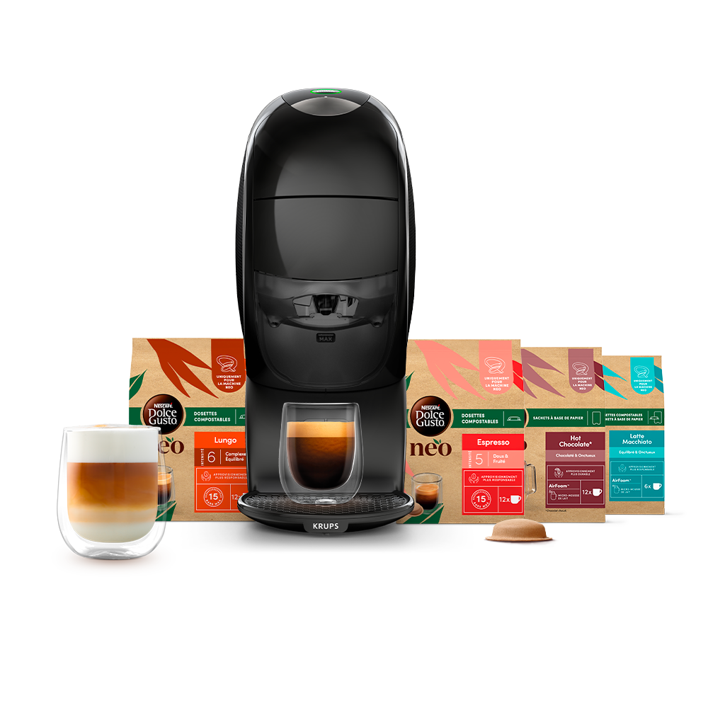 Pack NEO Latte noire + Selection top ventes 4 boîtes