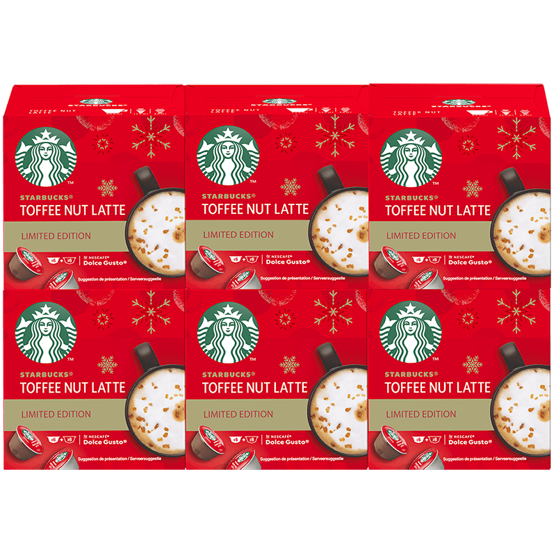 PACK AVANTAGE STARBUCKS® TOFFEE NUT LATTE 72 CAPSULES
