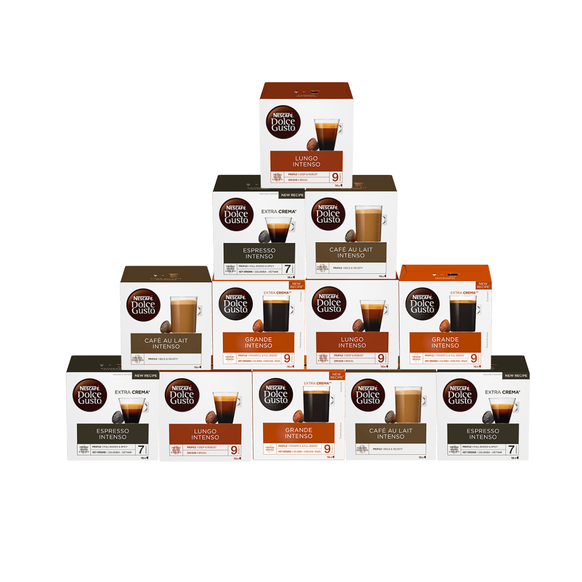 PACK 100% INTENSO 192 Capsules