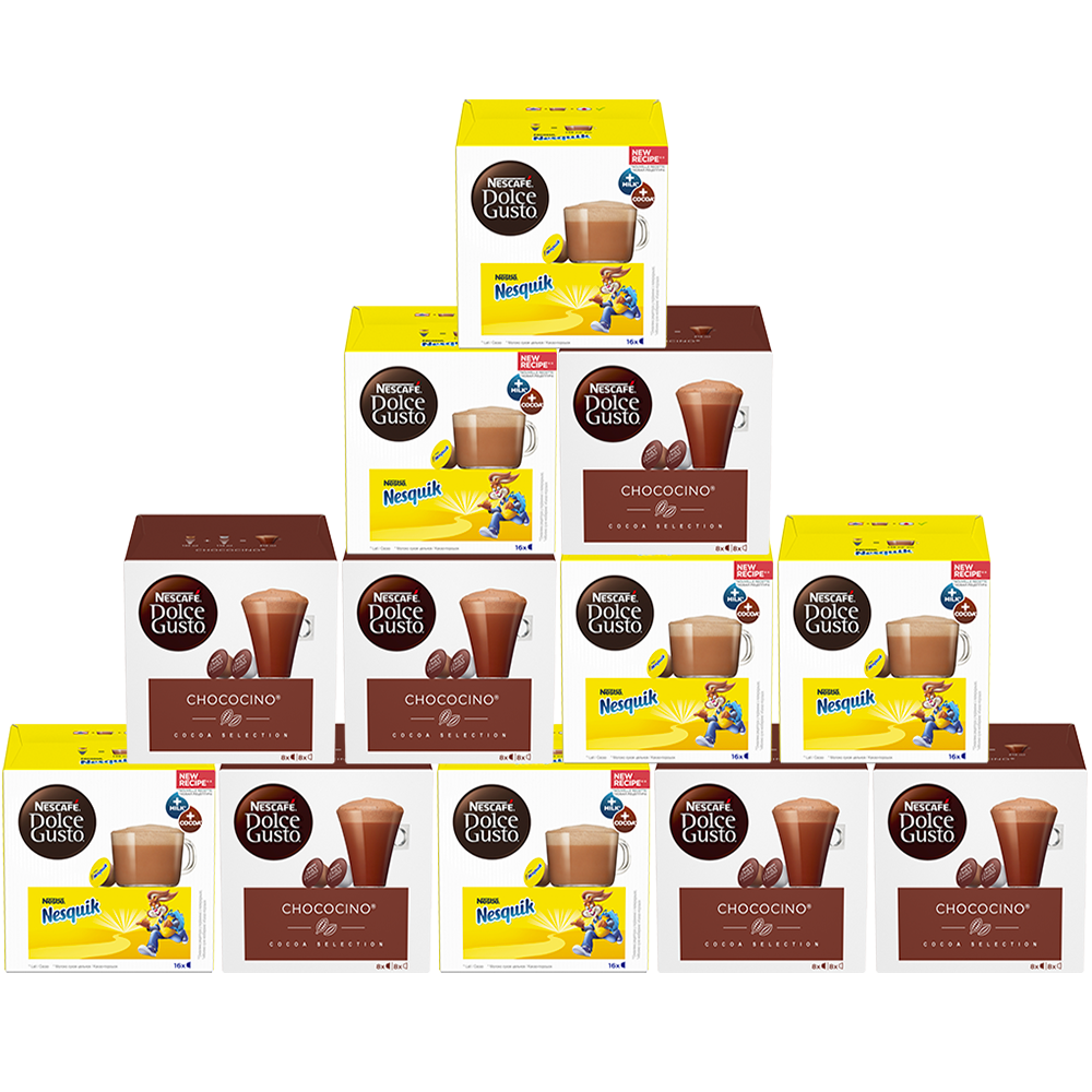 PACK 100% CHOCO 192 Capsules