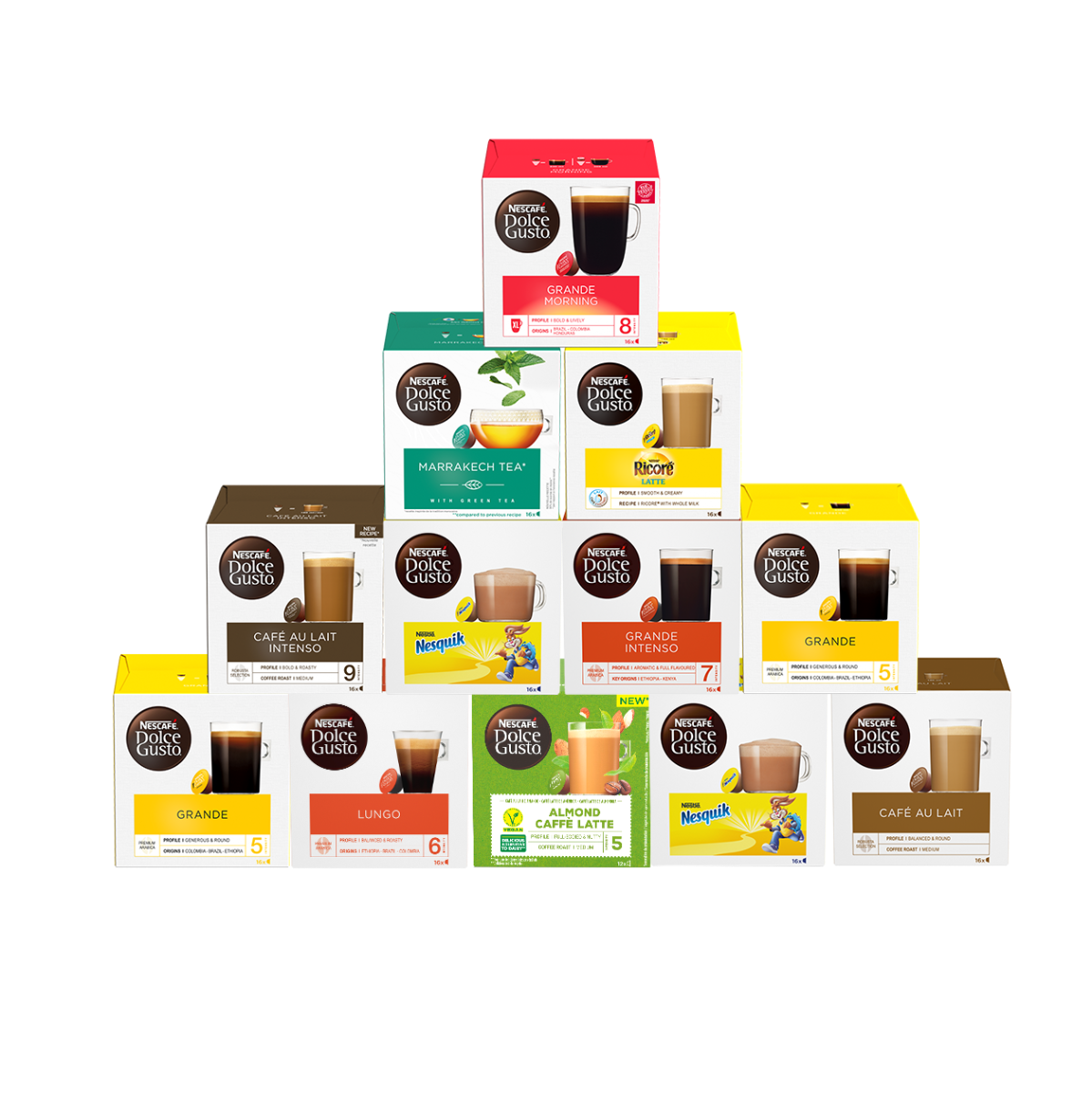 PACK PETIT-DÉJEUNER 188 CAPSULES