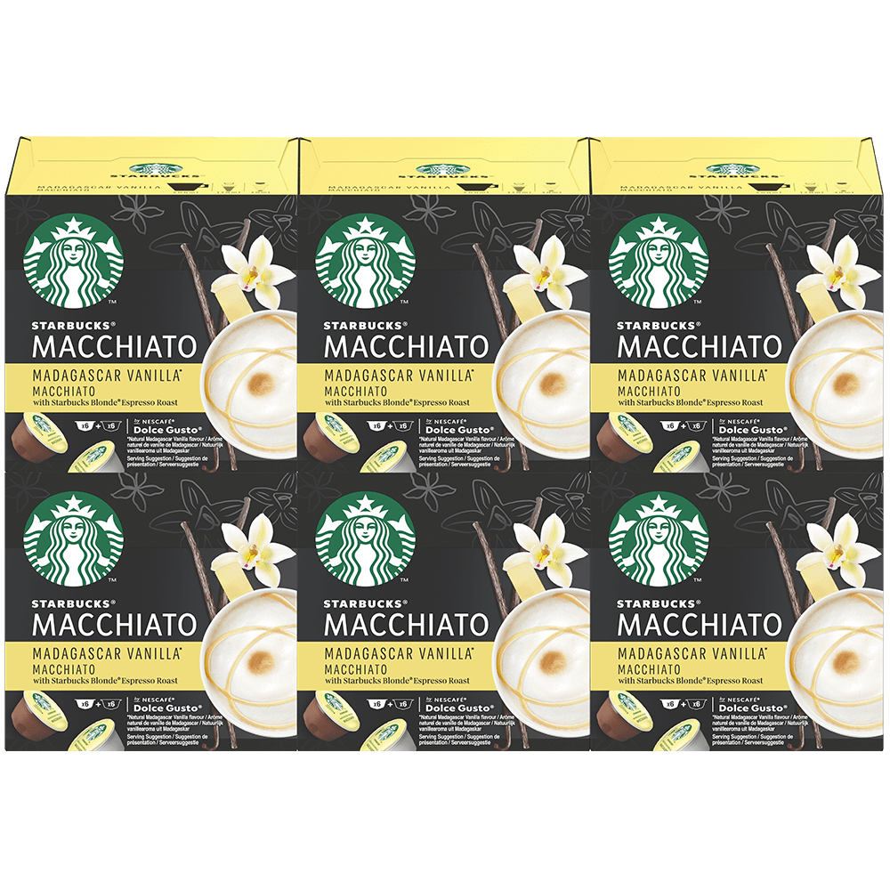 PACK AVANTAGE STARBUCKS® VANILLA LATTE MACCHIATO 72 CAPSULES