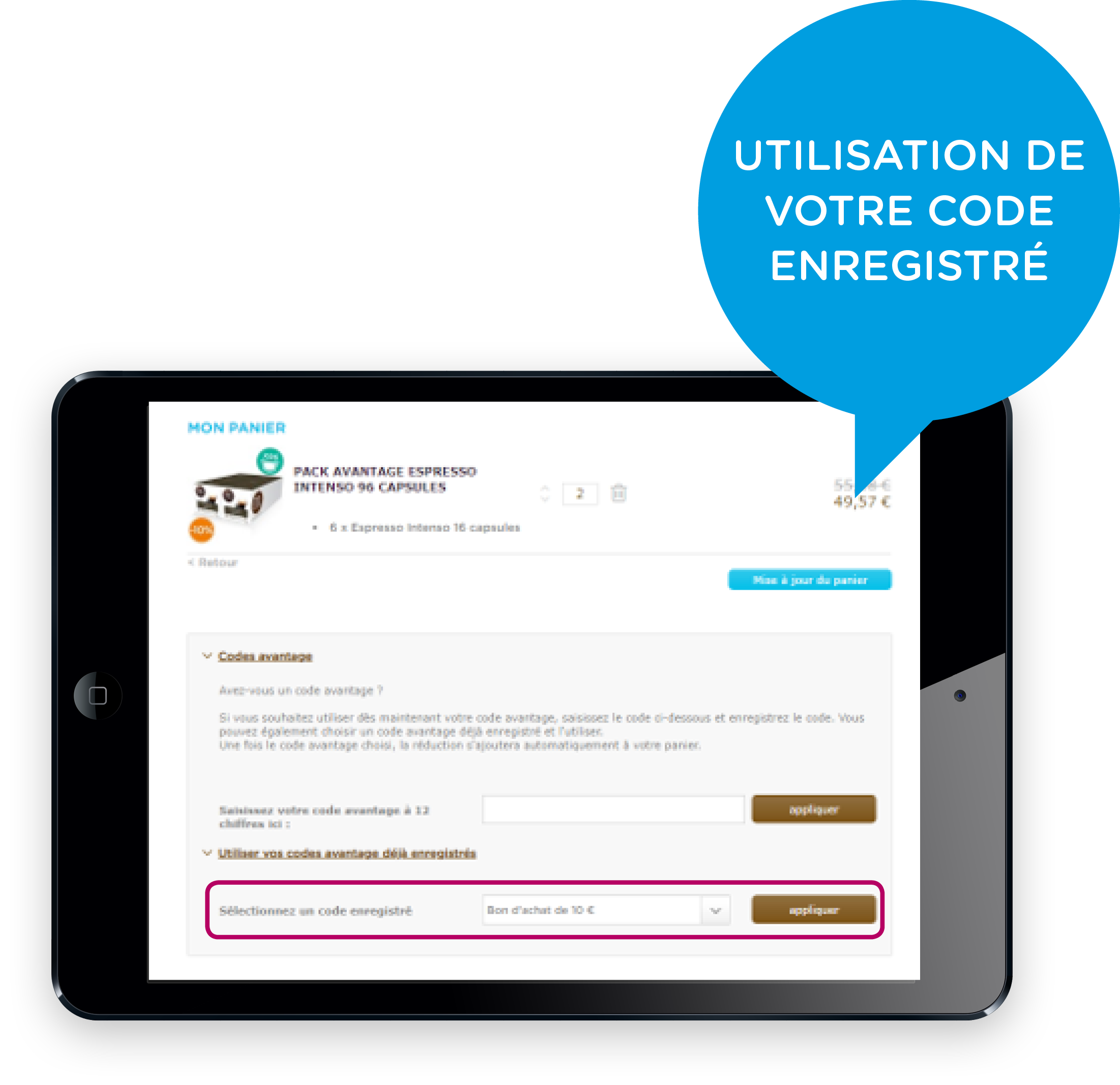 Code avantage 10€ de réduction NESCAFÉ® Dolce Gusto®