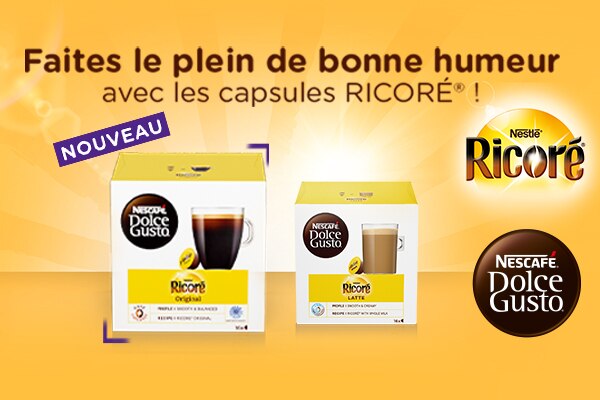 Gamme ricoré Dolce Gusto