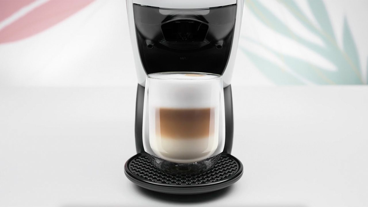 Préparer un café latte macchiato avec NEO