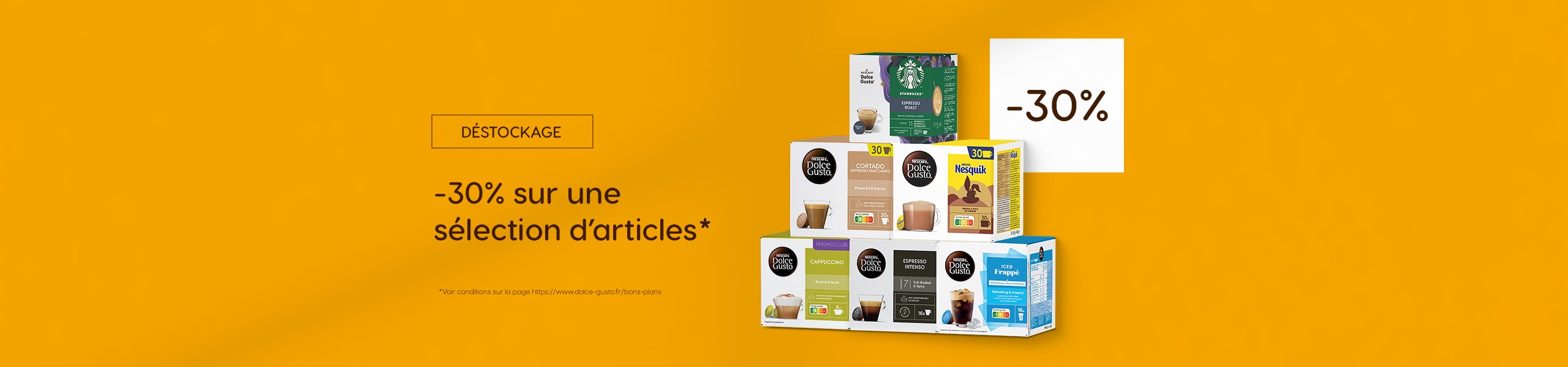 FR fr NDG PROMO DÉSTOCKAGE CAPSULES IMG WEBSITE LP DESKTOP 3000X300PX 250123 1