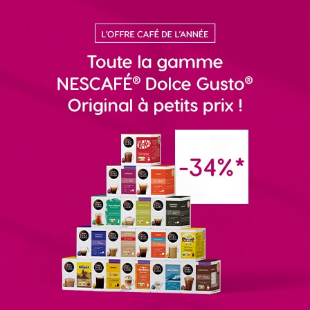 L’OFFRE CAFÉ DE L’ANNÉE