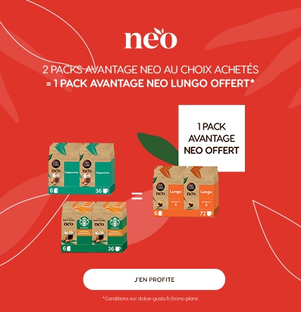 Offre 2+1 NEO Lungo
