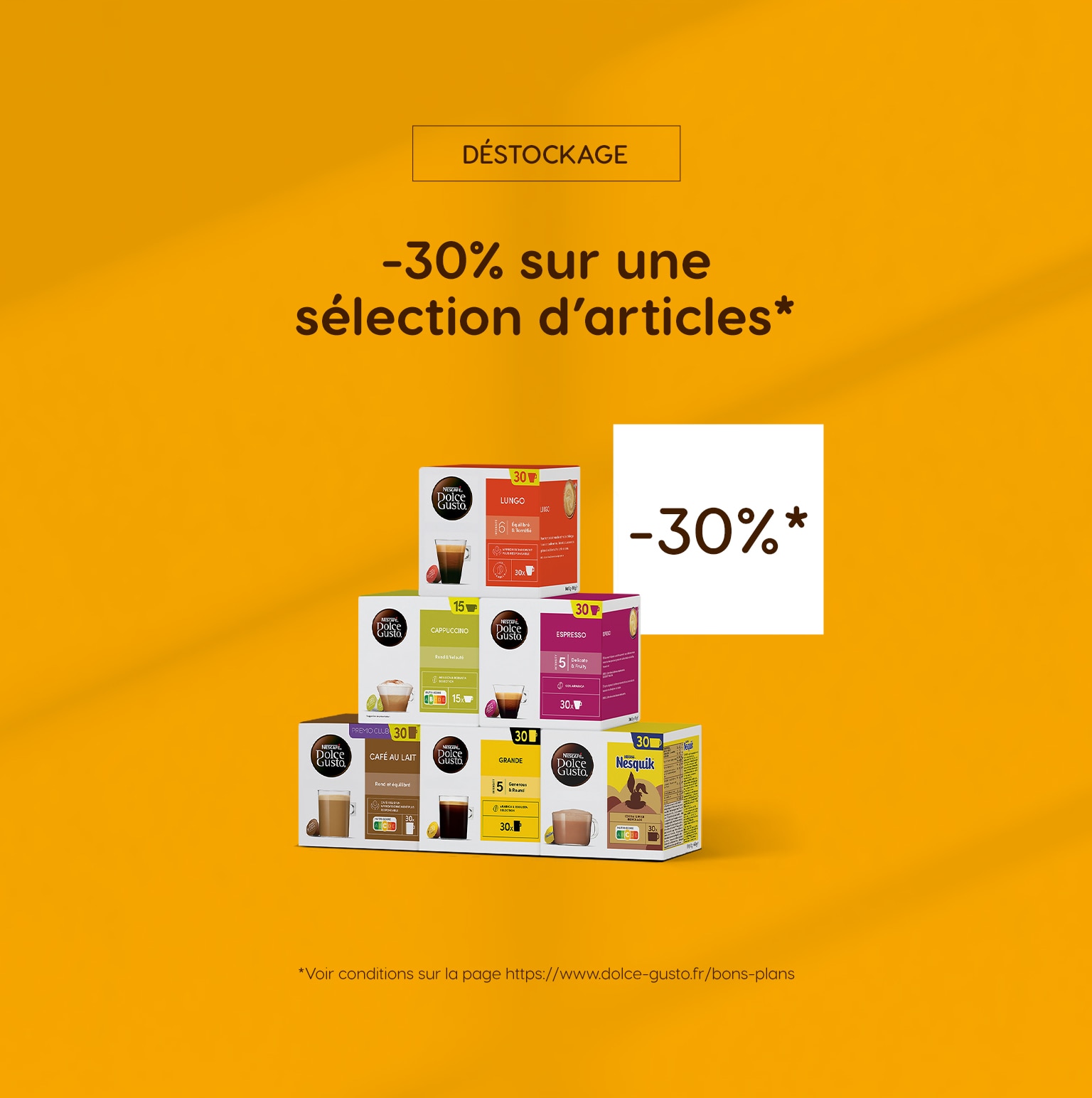 FR fr NDG PROMO DESTOCKAGE 30 IMG WEBSITE LP DESKTOP 2560X600PX