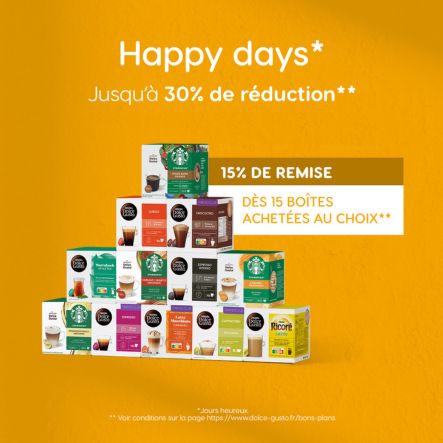 Offre Happy Days