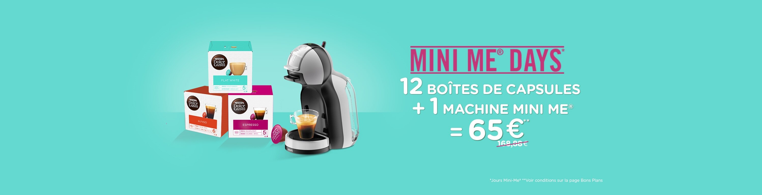 Mini Me Days Dolce Gusto Mini Me Days Dolce Gusto