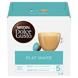 CAPSULES CAFÉ FLAT WHITE DOLCE GUSTO CAPSULES CAFÉ FLAT WHITE DOLCE GUSTO