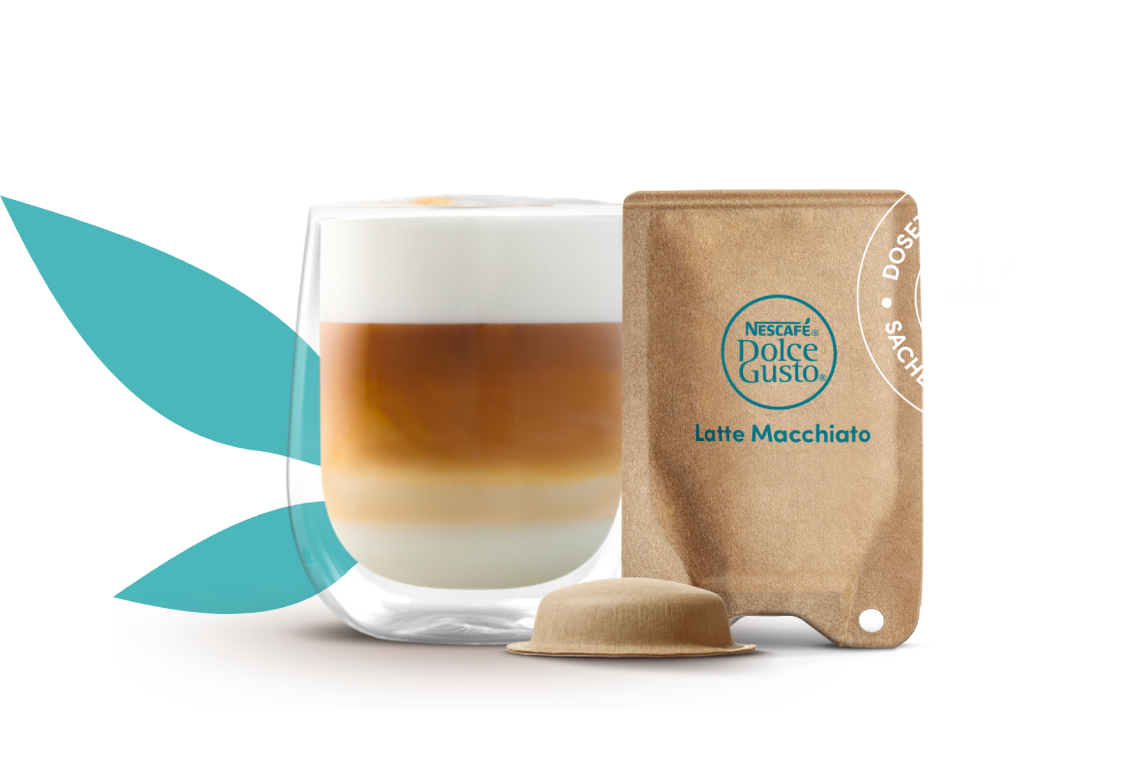 NEO Latte Macchiato : dosettes de café compostables