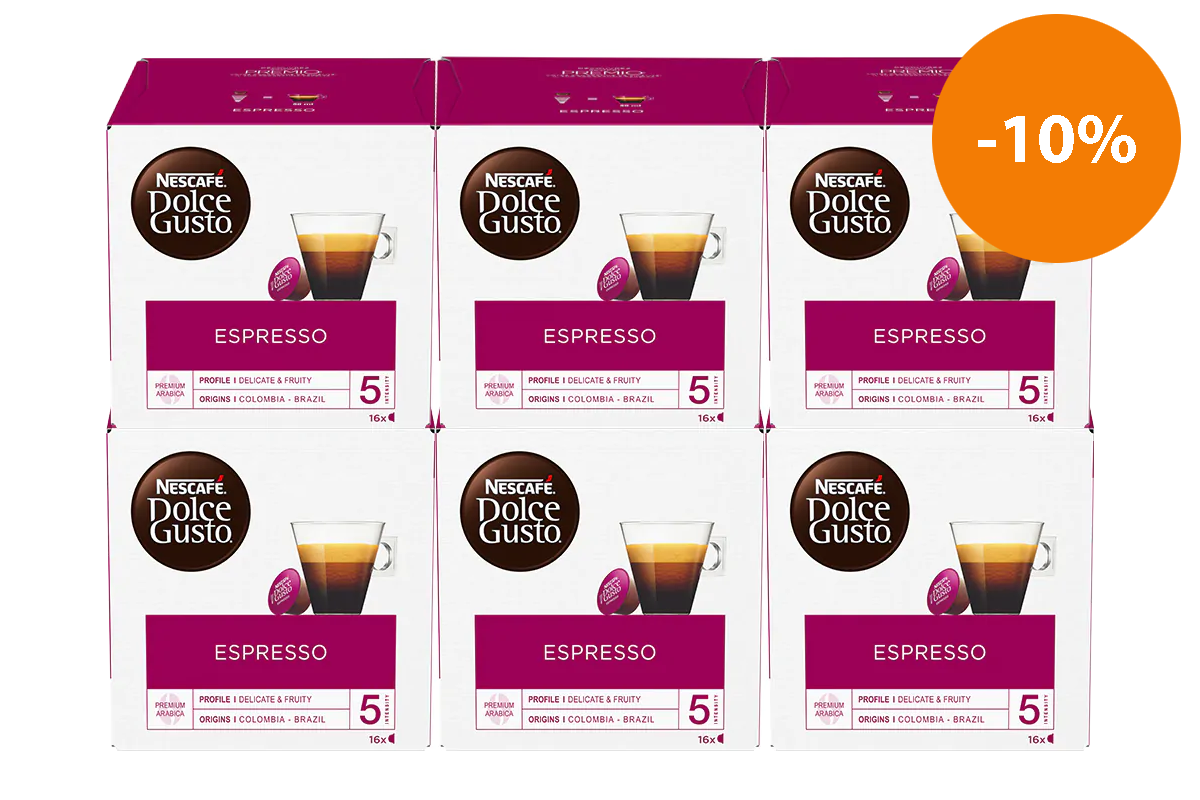 Gamme café bio Nescafé Dolce Gusto