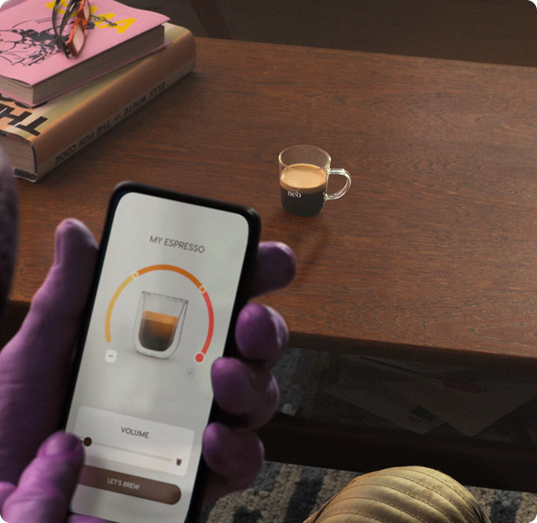 Vid&eacute;o montrant la personnalisation du volume via l&rsquo;application