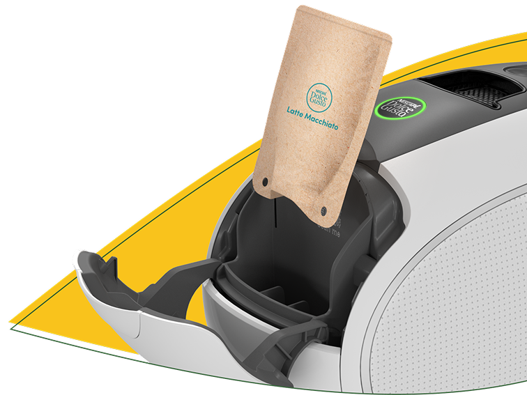 Machine NESCAF&Eacute;&reg; Dolce Gusto&reg; NEO avec compartiments s&eacute;par&eacute;s pour les dosettes et les sachets