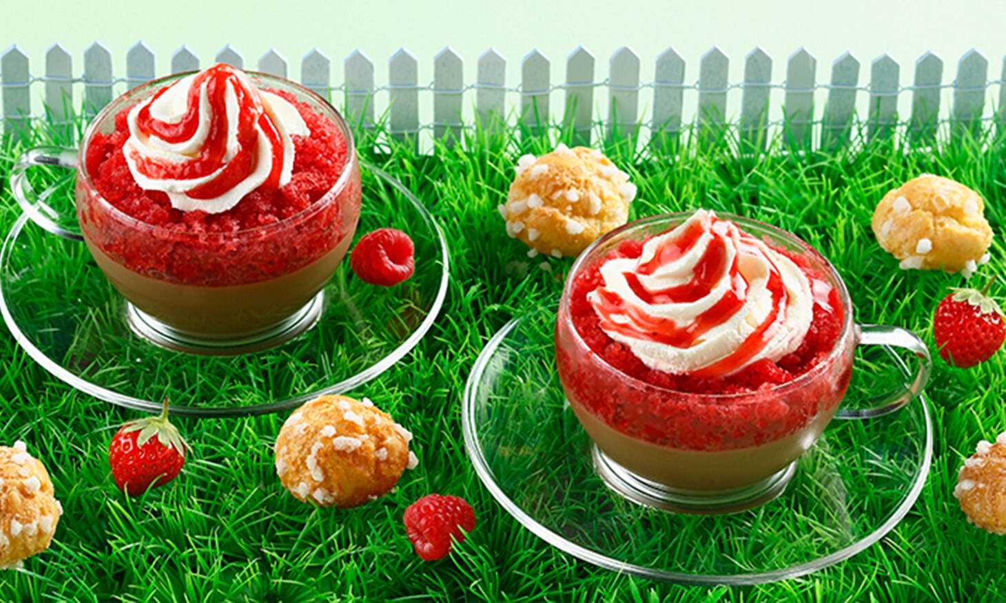 Recette thé TEA LATTE frappé aux fruits rougesNESCAFÉ® Dolce Gusto®