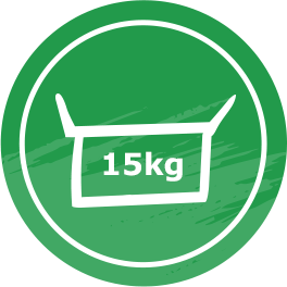 Pour un envoi de + de 15kg : 1 point par 20g