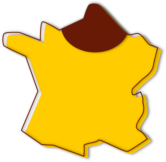 Map de France mobile