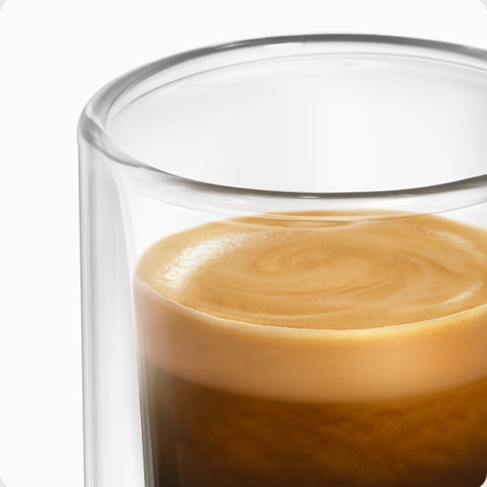 Zoomez sur la crema espresso NEO.