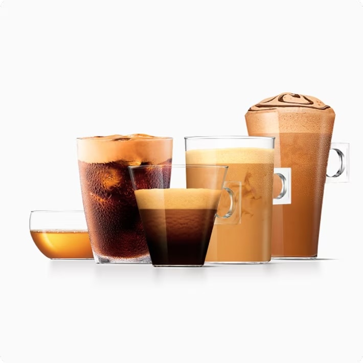 Selection of ORIGINAL drinks.
