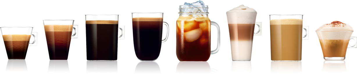 Gamme cafés Nescafé Dolce Gusto Gamme cafés Nescafé Dolce Gusto